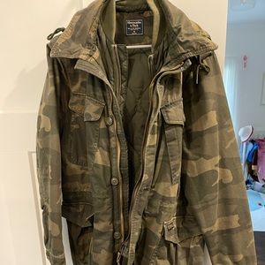 Men’s Abercrombie Camo Cargo Jacket